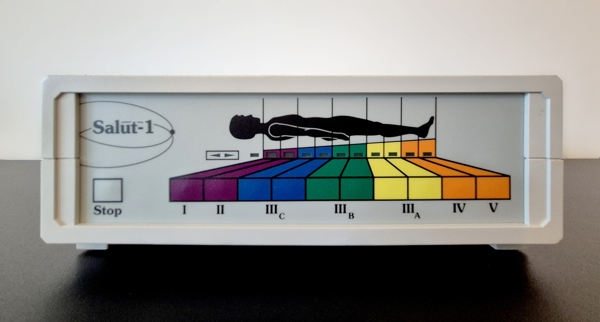 QRS Quanten-Resonanz-System Salut, erstes Quantron-System